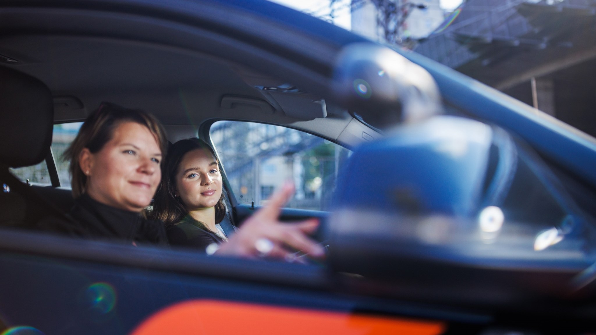 örundervisning i bilskola. (Bild: Markus Pentikäinen, Keksi/LVM)