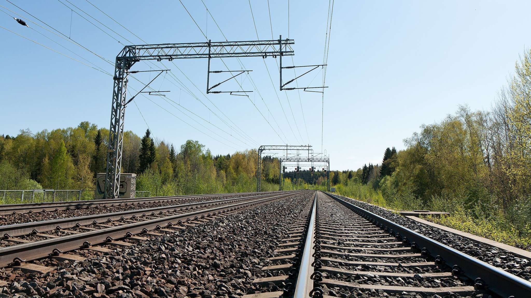 Järnvägsspår. (Bild: Shutterstock)