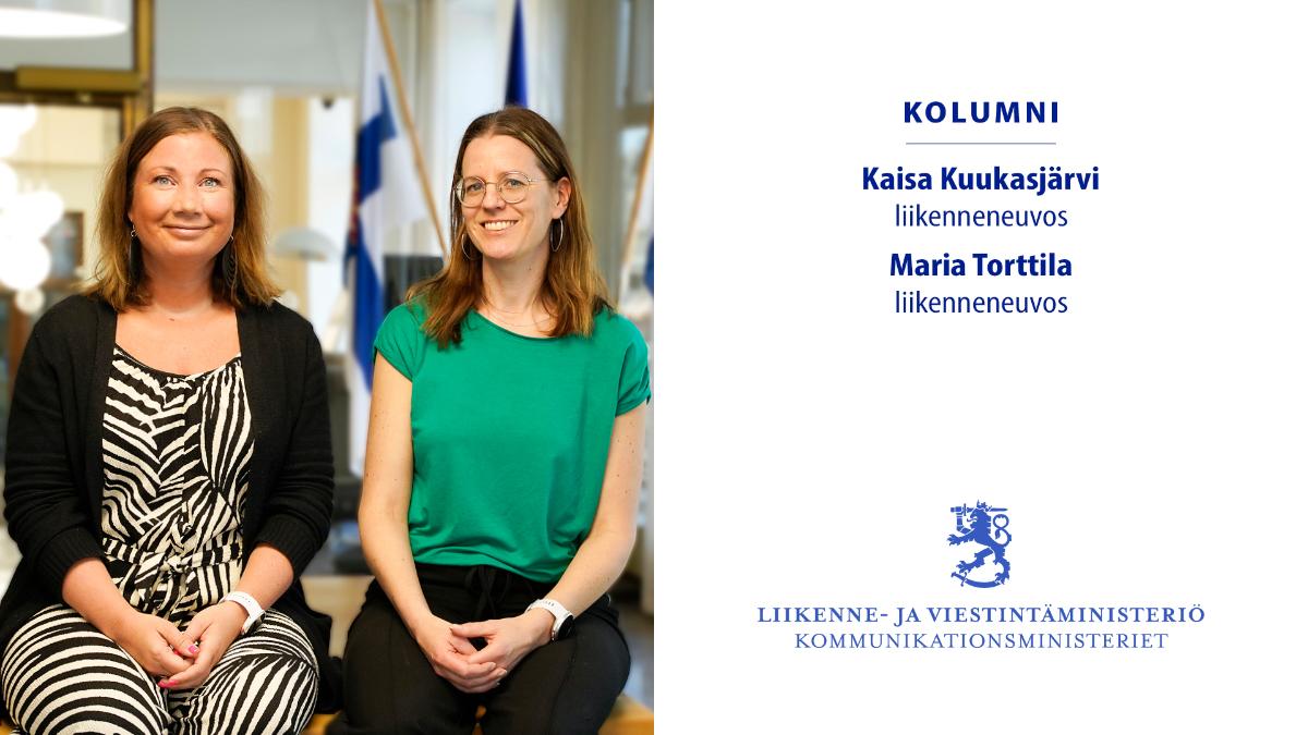 Kaisa Kuukasjärvi ja Maria Torttila.