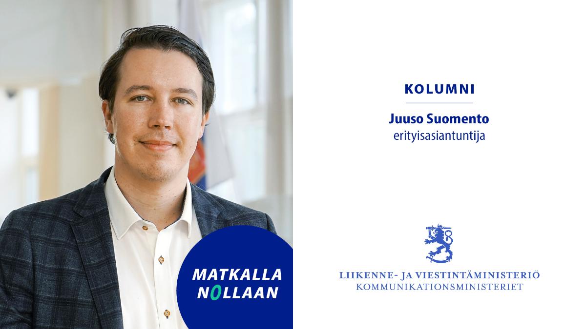 Erityisasiantuntija Juuso Suomento.