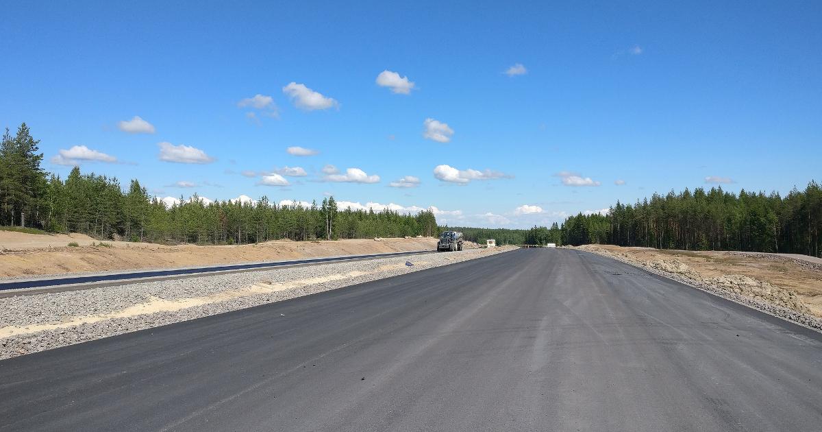 E18 Hamina-Vaalimaa (Kuva: Liikennevirasto)