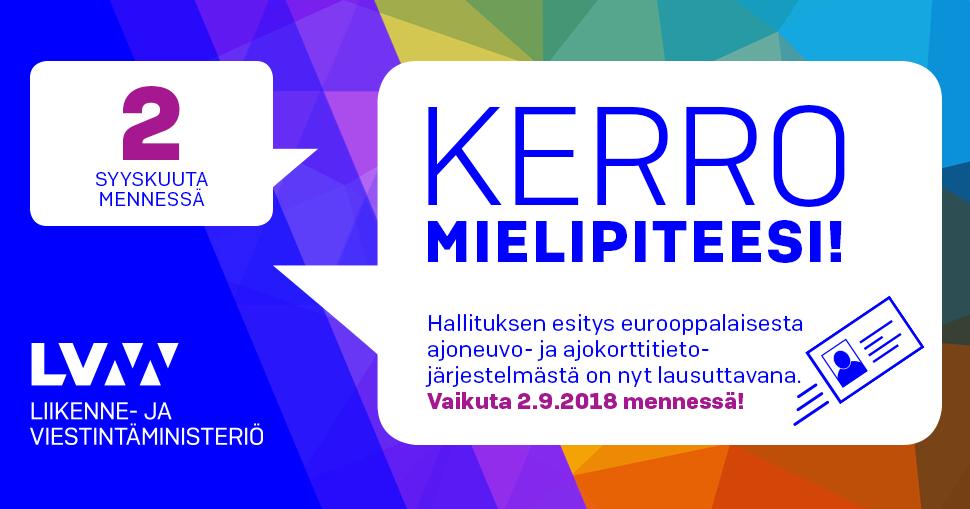 Lausuntopyyntökuva EUCARIS-sopimuksesta.