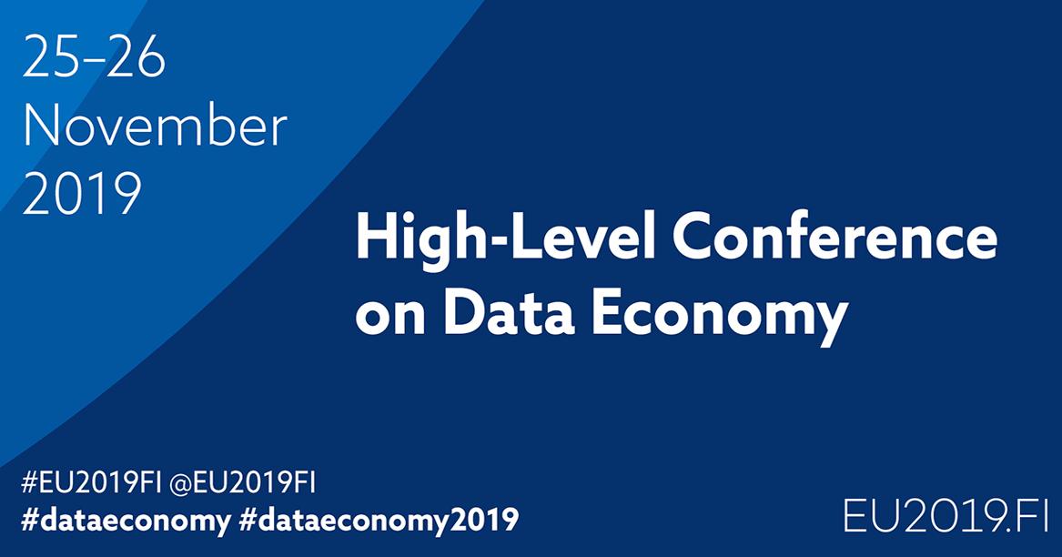 High-Level Conference on Data Economy in Helsinki 25-26 November 2019. (Picture: LVM)