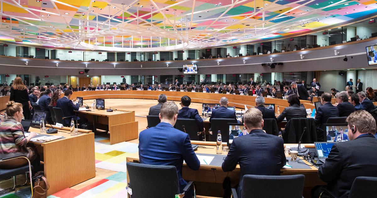 EU:n televiestintäneuvosto kokoontui Brysselissä 3.12. Kuva: Euroopan unioni.