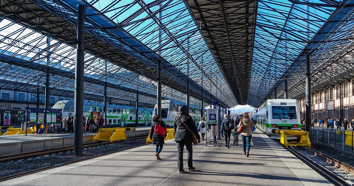 Helsinki Central Railway Station (Photo: Yuru24)