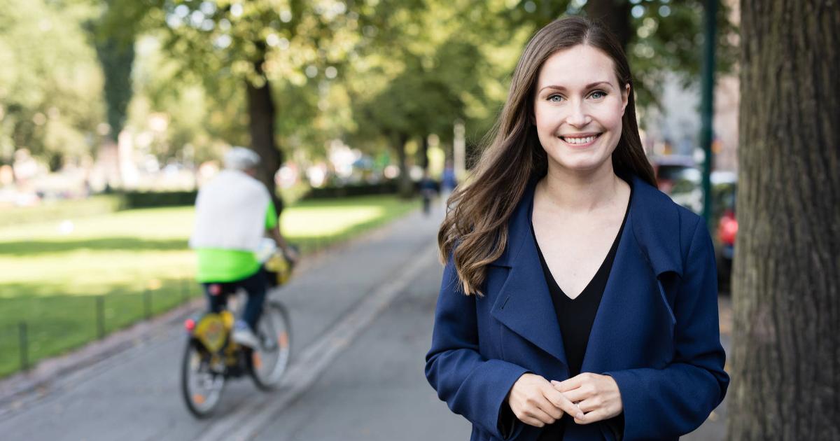 Minister Sanna Marin (Photo: Prime Minister´s Office/Laura Kotila)