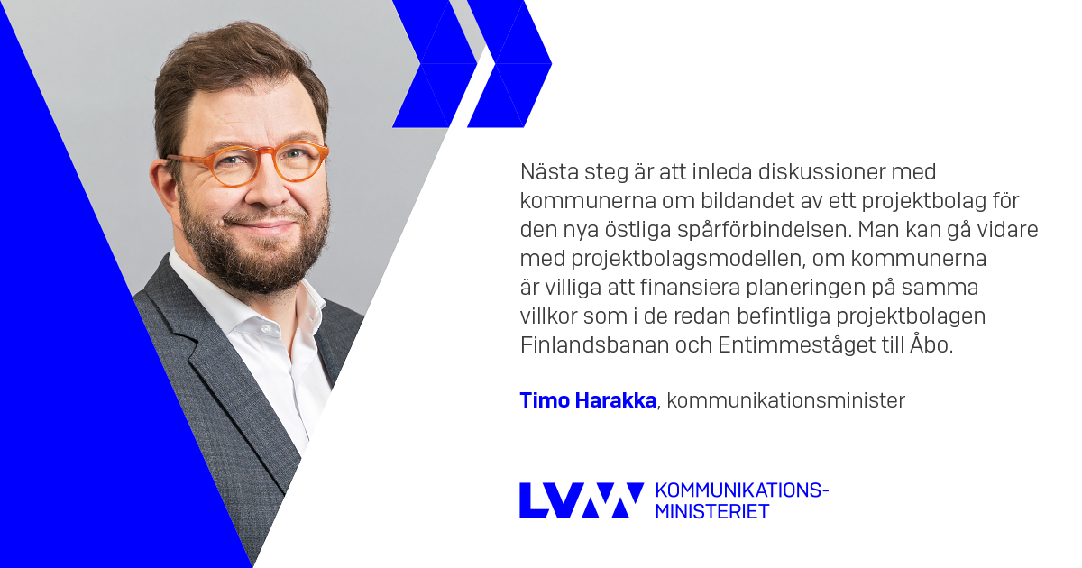 Kommunikationsminister Timo Harakka. (Foto: Suvi-Tuuli Kankaanpää, Keksi / LVM)