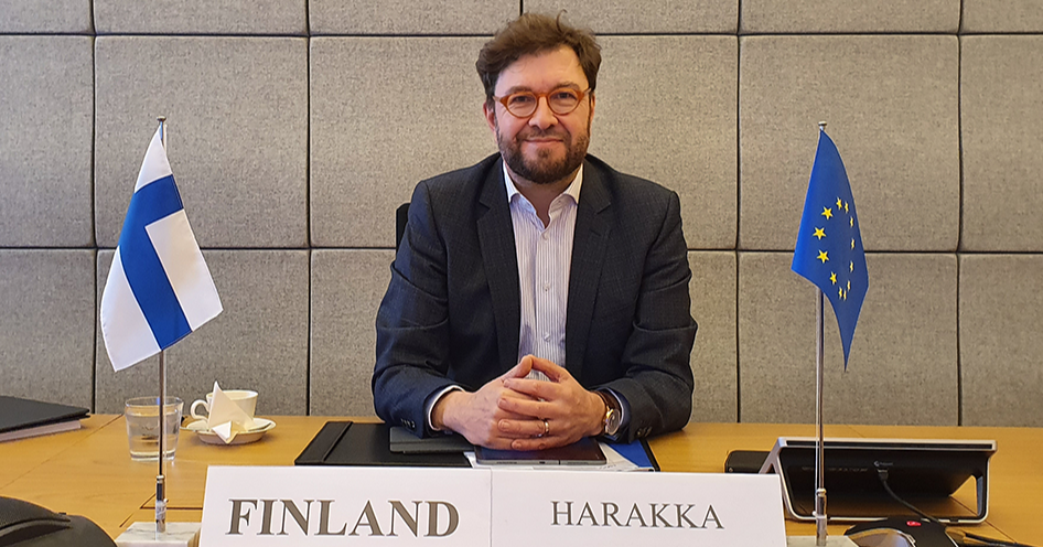 Minister of Transport and Communications Timo Harakka (Photo: Ministry of Transport and Communications)