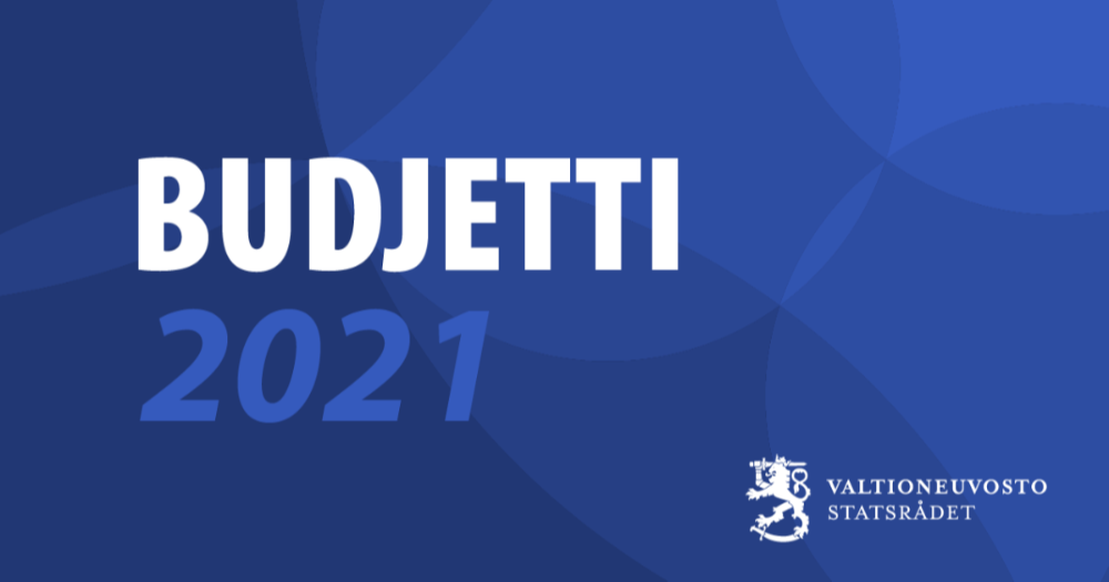 Budjetti 2021 (Kuva: Valtioneuvoston kanslia)