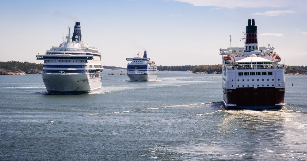 Fartyg i Östersjön (Foto: Teemu Tretjakov/Shutterstock)