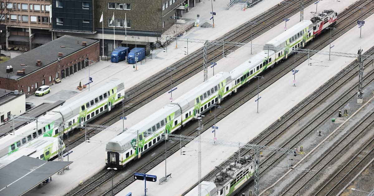 Tammerfors järnvägsstation (Foto: Roman Vukolov/Shutterstock)