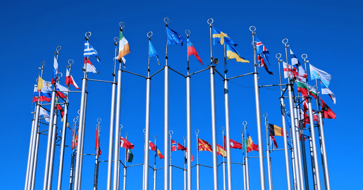 EU-ländernas flaggor (Bild: Shutterstock)