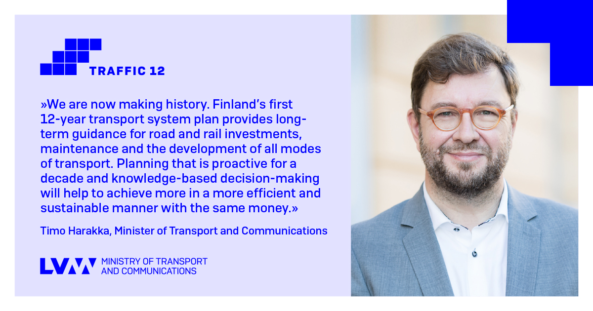 Minister of Transport and Communications Timo Harakka (Photo: LVM, VNK/Laura Kotilainen)