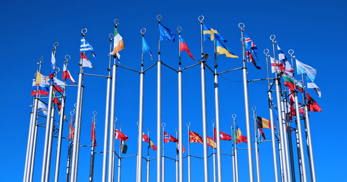 Flags of EU countries (Photo: Shutterstock)