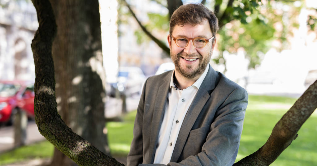 Kommunikationsminister Timo Harakka (Bild: Laura Kotila/Statsrådets kansli)