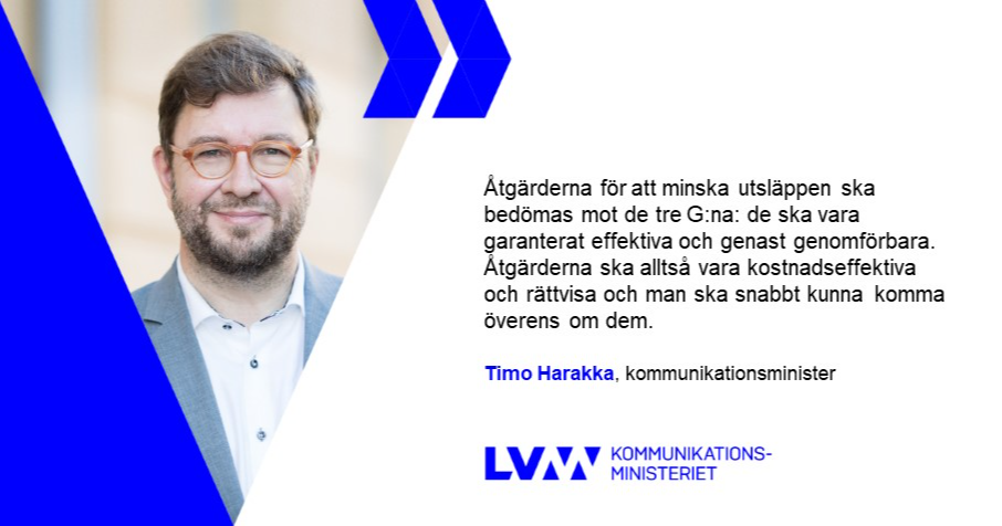 Kommunikationsminister Timo Harakka (Bild: Kommunikationsministeriet)