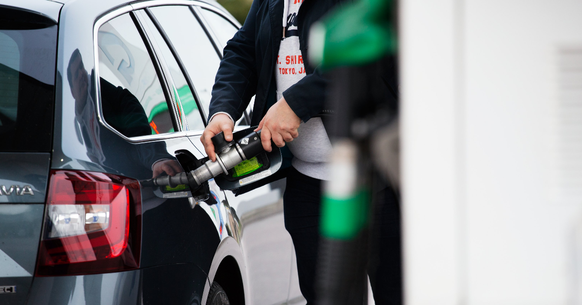 A gas-powered car. (Photo: Katri Lehtola, Keksi/LVM)