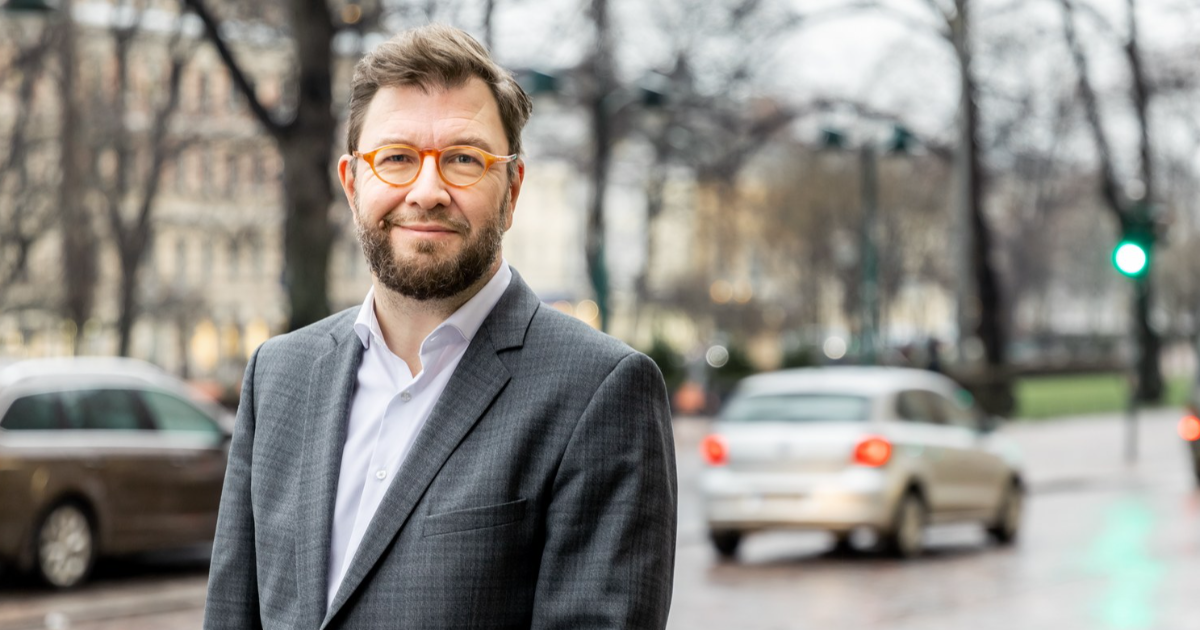 Liikenne- ja viestintäministeri Timo Harakka (Kuva: Suvi-Tuuli Kankaanpää, Keksi / LVM)