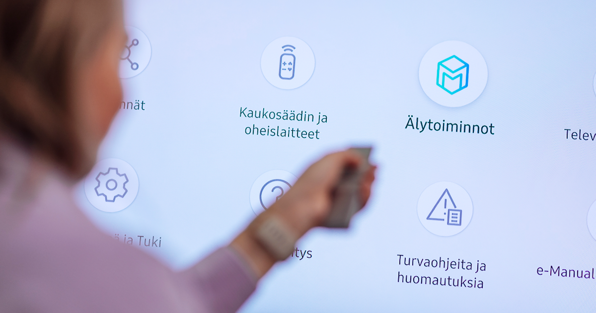 En Smart TV. (Bild: Mika Pakarinen, Keksi/LVM)