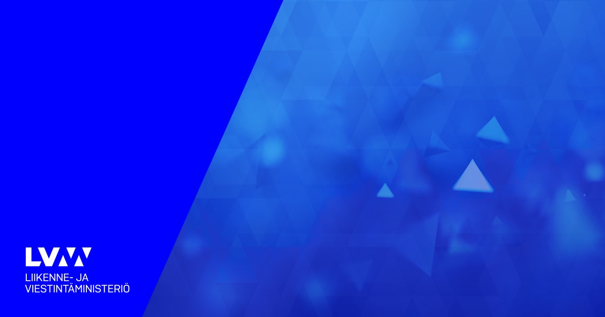 Liikenne- ja viestintäministeriö.