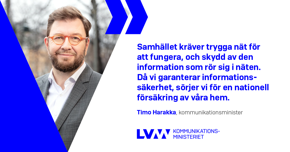 Kommunikationsminister Timo Harakka (Foto: Suvi-Tuuli Kankaanpää, Keksi Agency)
