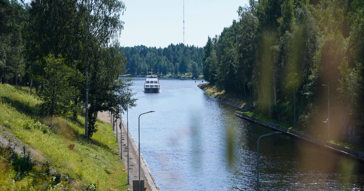Saimaa Canal (Photo: Ministry of Transport and Communications)