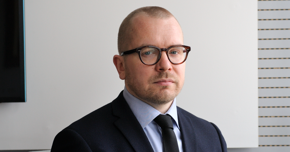 Special Adviser to Minister of Transport and Communications Timo Harakka Antti Malste. (Photo: Industrial Union)