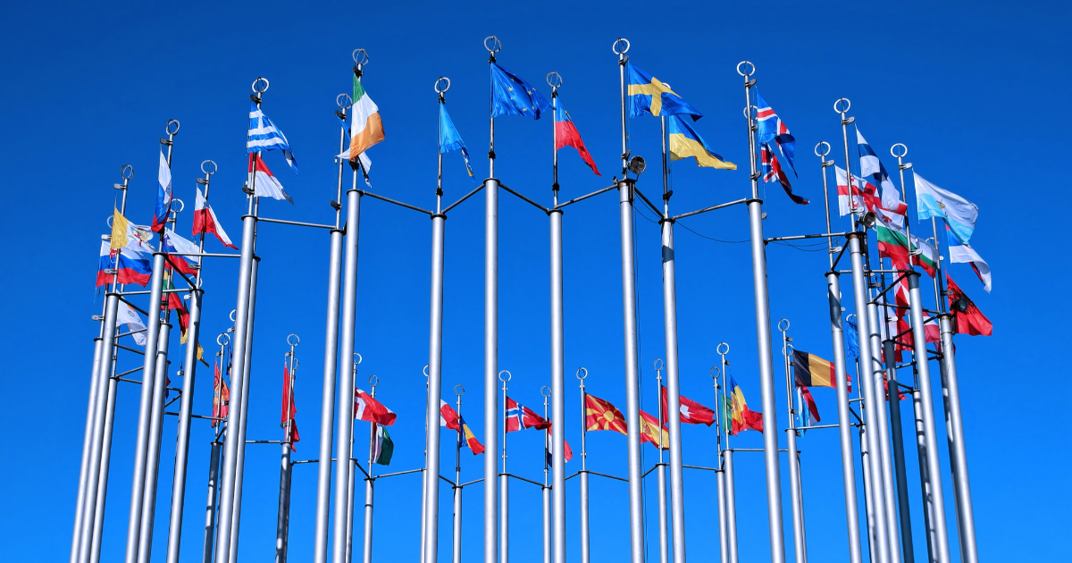 Flags of EU countries (Photo: Shutterstock)
