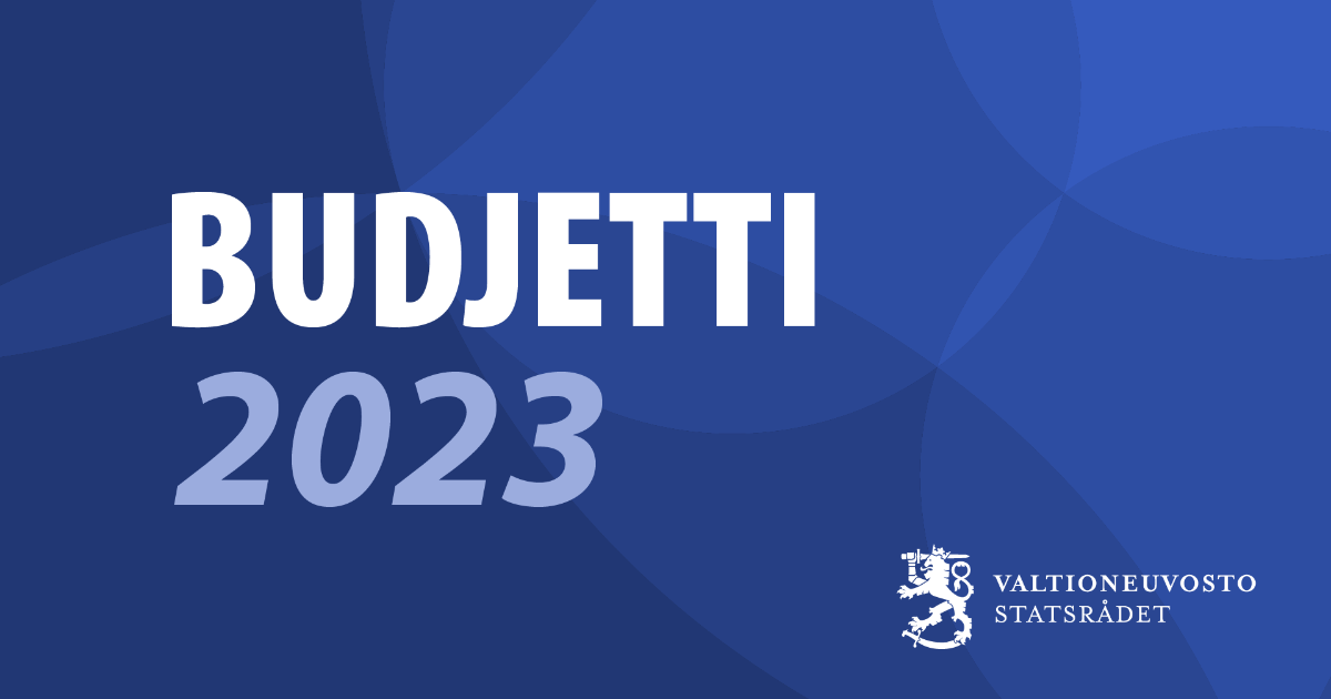 Budjetti 2023 (Kuva: Valtioneuvosto)