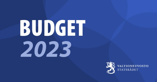 Budget 2023 (Bild: Statsrådet)