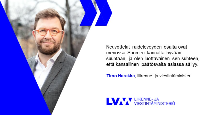 Liikenne- ja viestintäministeri Timo Harakka (Kuva: Laura Kotila/VNK)