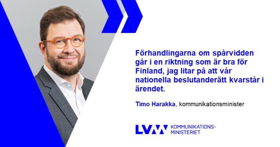 Kommunikationsminister Timo Harakka (Bild: Laura Kotila/Statsrådets kansli)