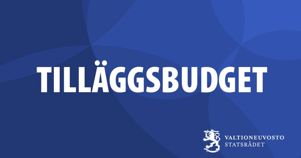 Tilläggsbudget (Bild: Statsrådet)