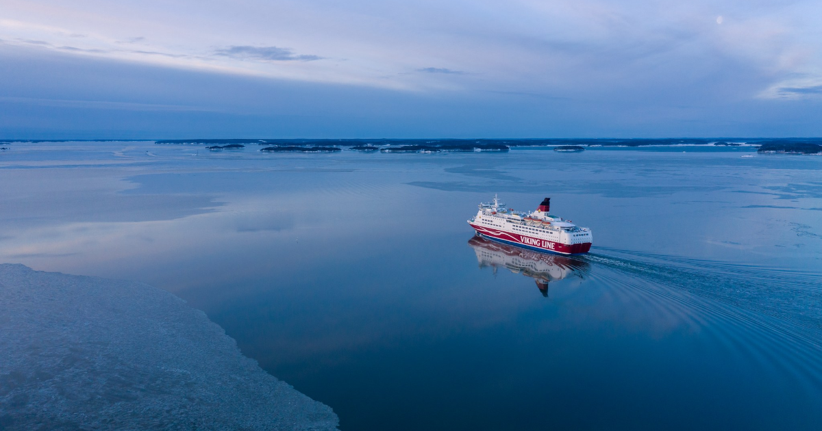 Viking Line utanför Åbo (Bild: Jamo Images, Shutterstock)
