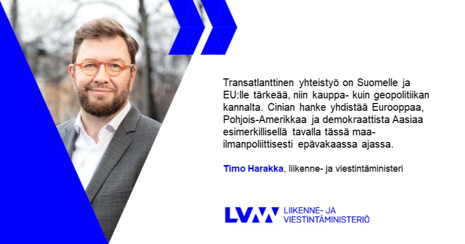 Liikenne- ja viestintäministeri Timo Harakka (Kuva: Suvi-Tuuli Kankaanpää, Keksi/LVM)