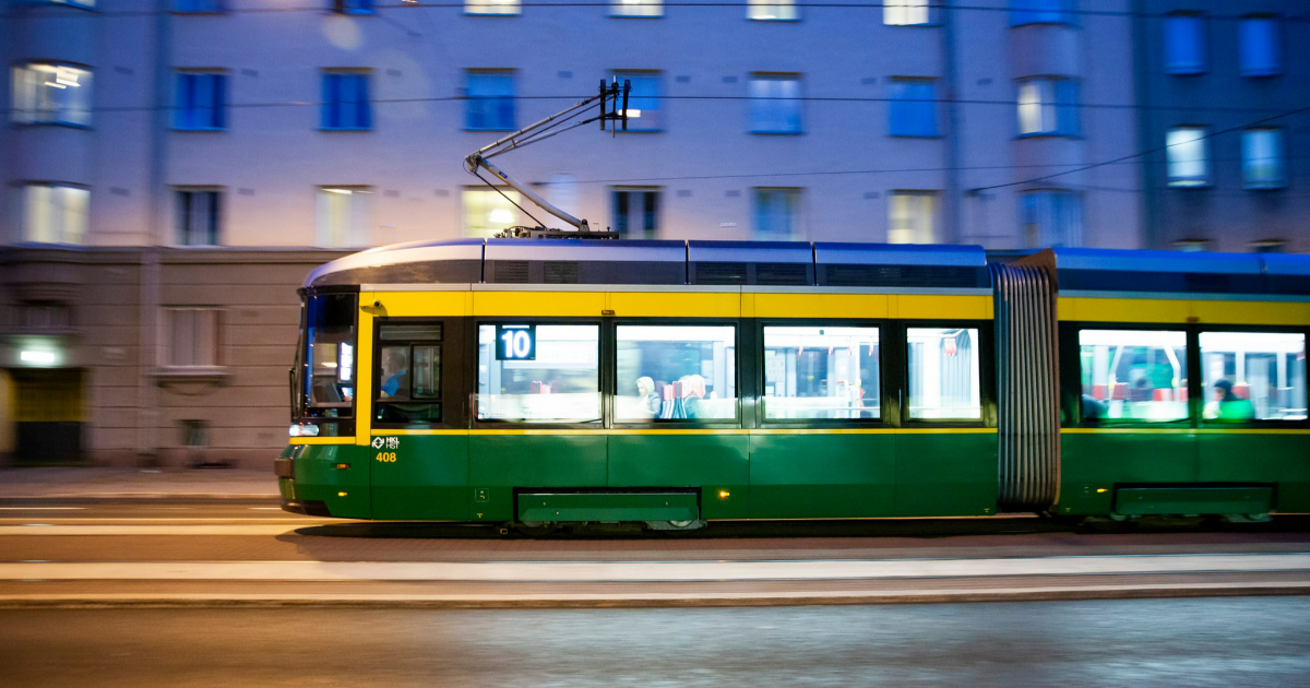 A tram in Helsinki. (Image: Karolis Kavolelis / Shutterstock