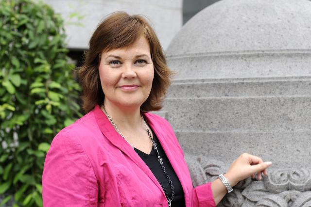 Kommunikationsdirektör Taina Pieski (Bild: Tero Pajukallio)