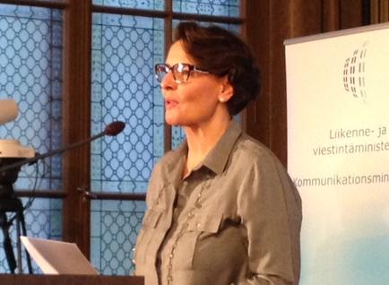 Minister of Transport and Communications Anne Berner, 5G seminar, 22.10.2015