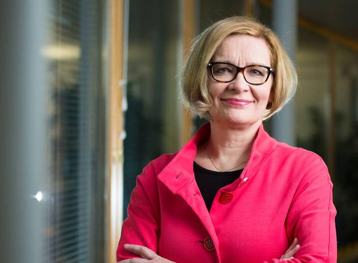 Liikenne- ja kuntaministeri Paula Risikko (Kuva: Laura Kotila)