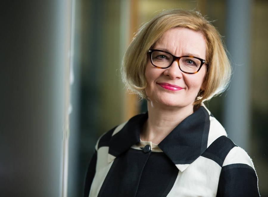 Liikenne- ja kuntaministeri Paula Risikko (Kuva: Laura Kotila)