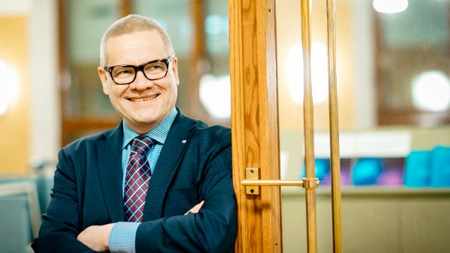 Kansaliapäällikkö Harri Pursiainen (Kuva: Tomi Parkkonen)