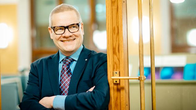 Kansliapäällikkö Harri Pursiainen (Kuva: LVM Tomi Parkkonen)