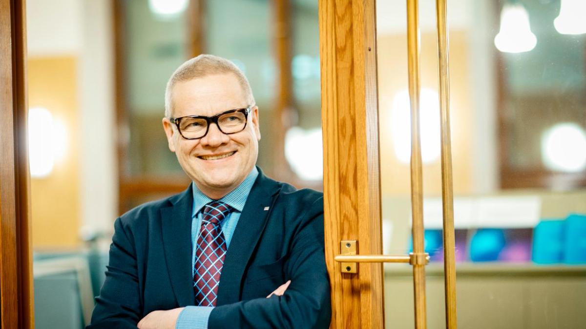 Kansliapäällikkö Harri Pursiainen (Kuva: LVM, kuvaaja: Tommi Parkkonen)