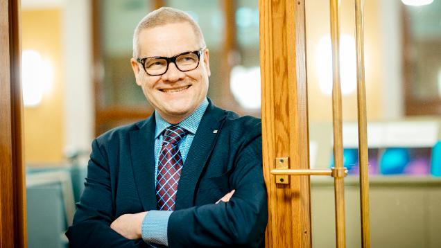 Kansliapäällikkö Harri Pursiainen (kuva: Tomi Parkkonen)
