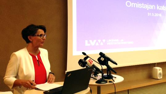 Minister Anne Berner (photo: LVM)