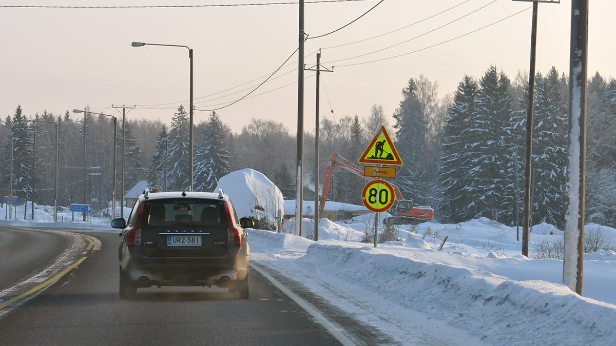 Tietyö talvella (Kuva: LVM)