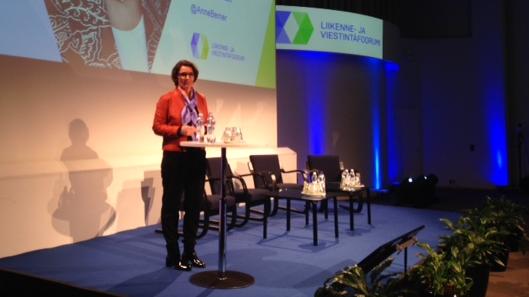 Ministeri Anne Berner (Kuva: LVM)