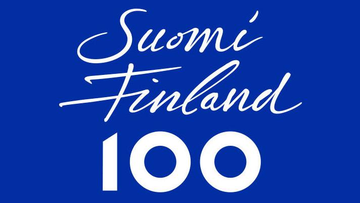 Suomi 100 -tunnus (Kuva: Valtioneuvosto)