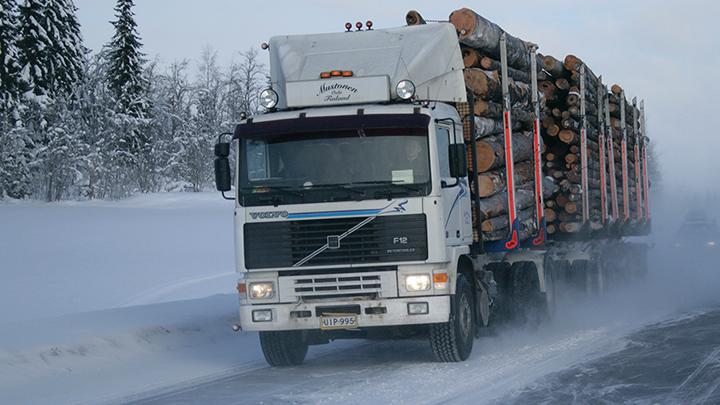 Tukkirekka (Kuva: LVM / Aaltonen)