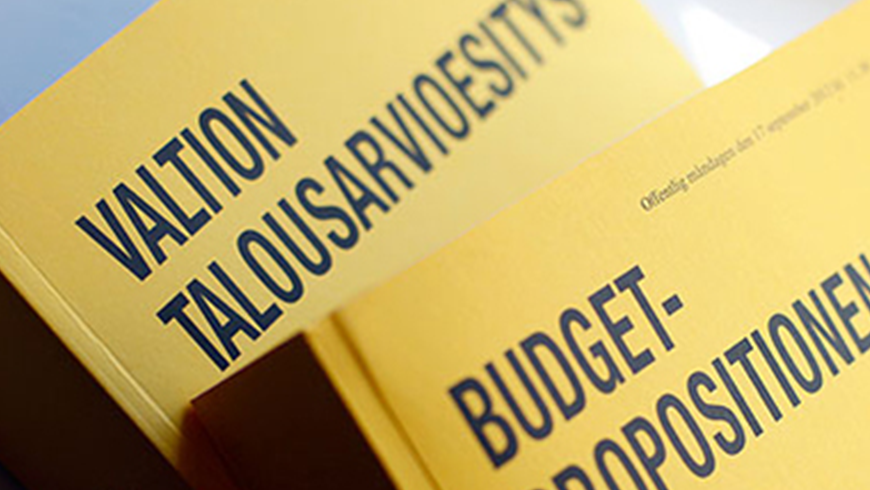 Bild: Budgetpropositionen, VNK / Laura Kotila